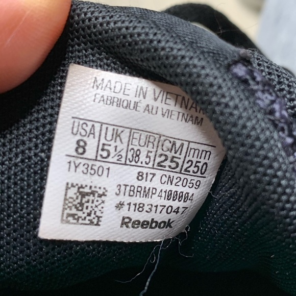 Reebok Black Astroride black Athletic Sneakers - Picture 9 of 10